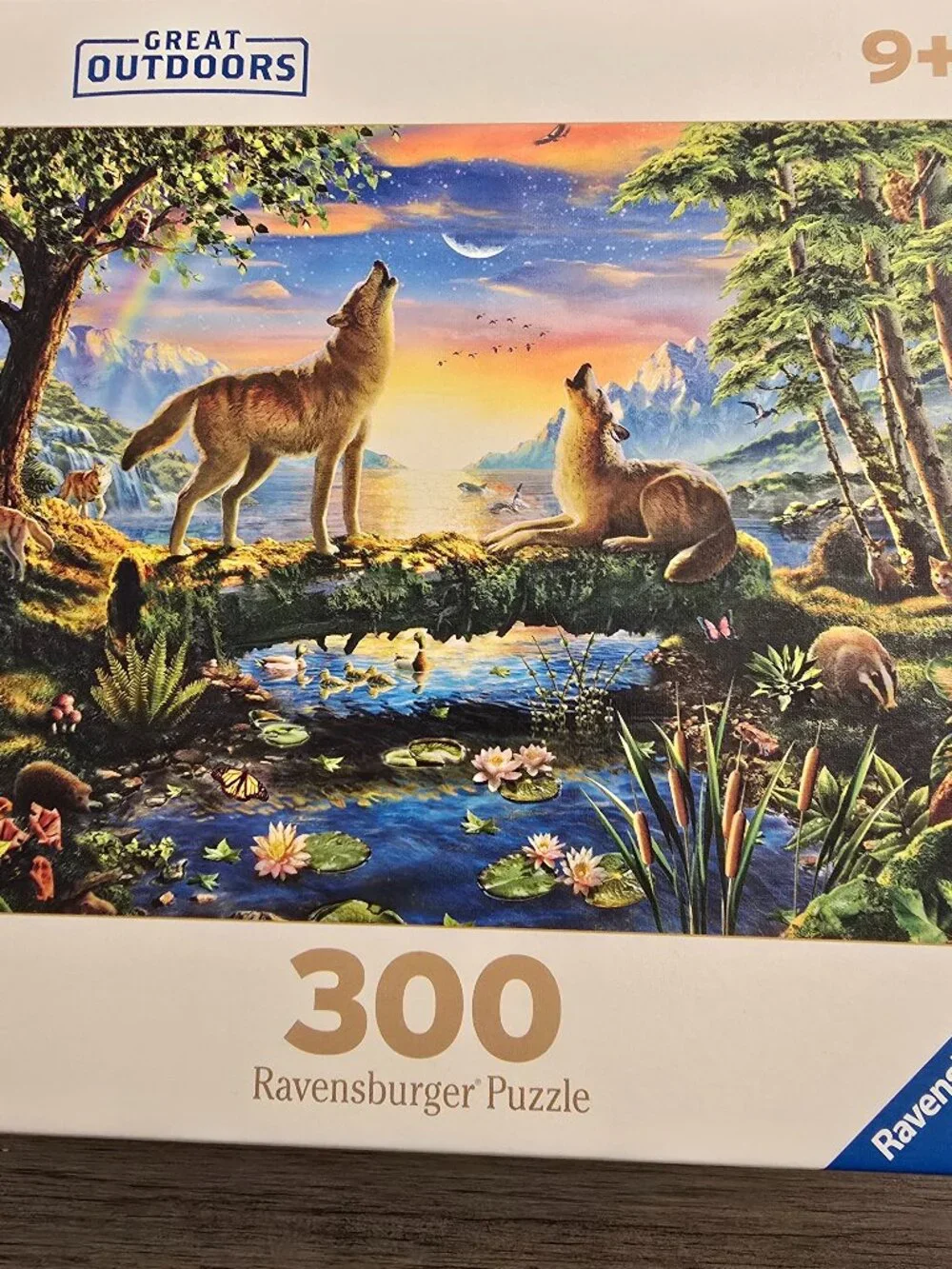 Ravensburger Jigsaw Puzzle Wolf Great Outdoors 300 Pieces